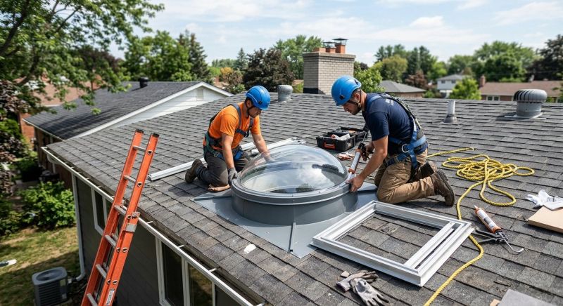 Glass Skylight Replacement in Puyallup, WA